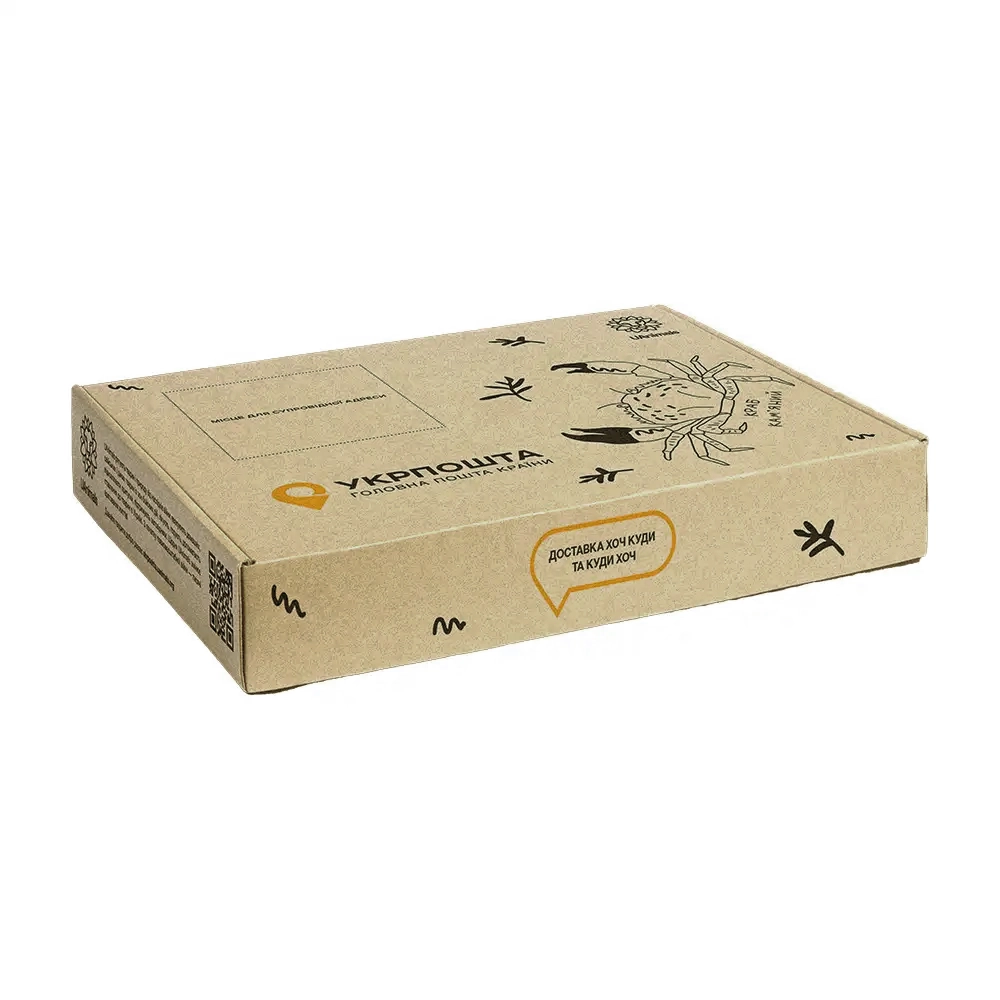 Коробка 1 кг<br> пласка Краб